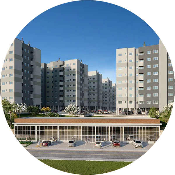 Blocos do Garden Club Residence, da ALZ, entregue na Pedra Branca