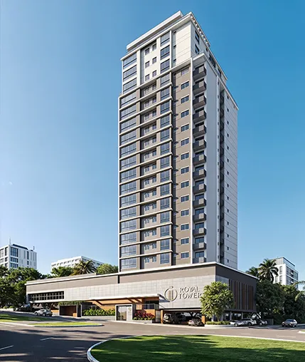 Empreendimento Royal Tower em Bairro Pagani, Palhoça - SC